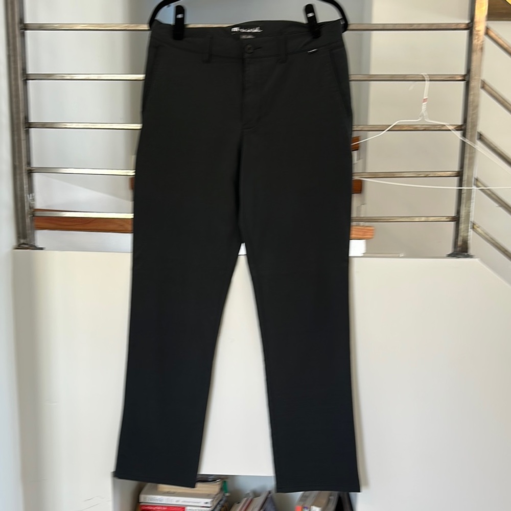 Travis Mathew Black Chinos Classic Straight-Leg